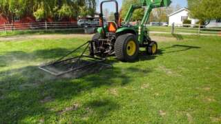 Pull Behind 3-PT Chain Harrow for Tractors