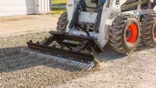 SR1 Command Series – Skid Steer Rake (Landscape & Driveway Rake)