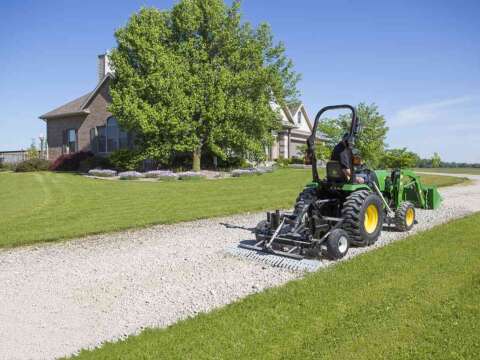 Small Tractor TR3 E-Series Property Edition DIY Gravel Driveway Grader
