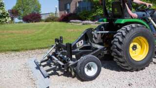 Small Tractor 3-Point Driveway Grader Rural Property