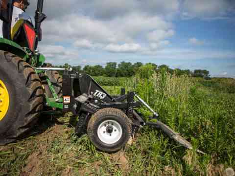 Small Tractor 3-Point Food Plot Preparation