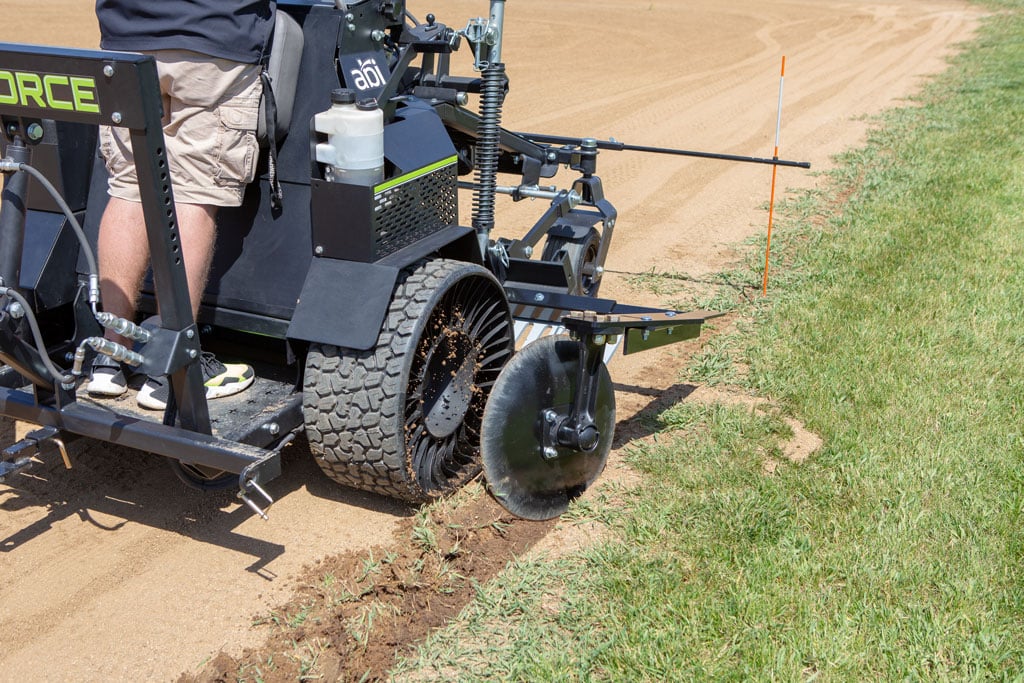 ABI Force ZeroTurn Infield Groomer & Laser Grader ABI Sports Turf