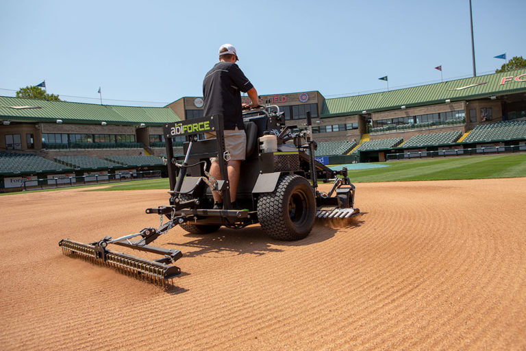 ABI Force ZeroTurn Infield Groomer & Laser Grader ABI Sports Turf