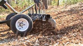 Rascal Pro - Rake Vertical - ATV Scraper Blade - ATV landscape rake