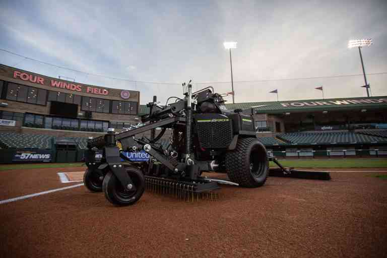 ABI Force ZeroTurn Infield Groomer & Laser Grader ABI Sports Turf