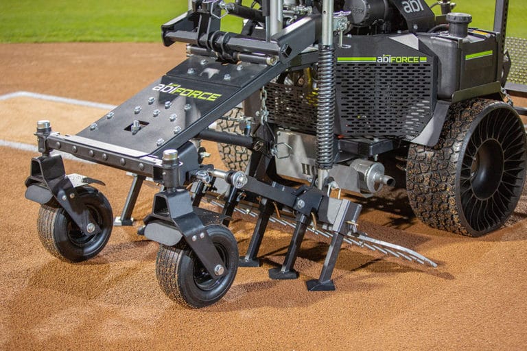 ABI Force ZeroTurn Infield Groomer & Laser Grader ABI Sports Turf