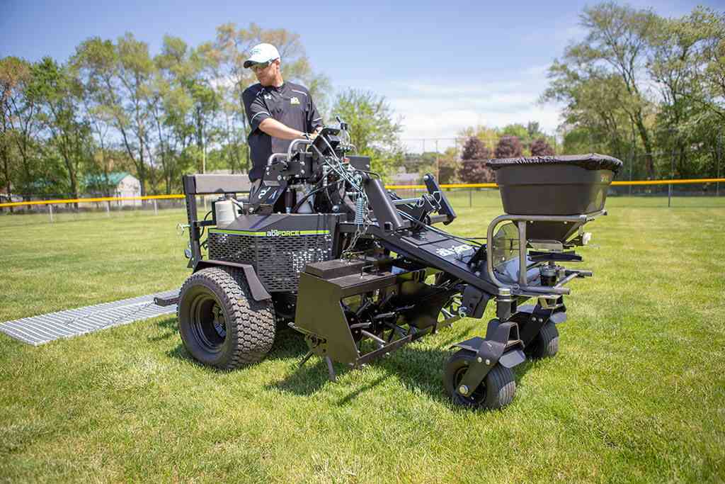 ABI Force ZeroTurn Infield Groomer & Laser Grader ABI Sports Turf