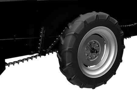 Ground Driven Manure Spreader, 85 cu ft Ground Drive