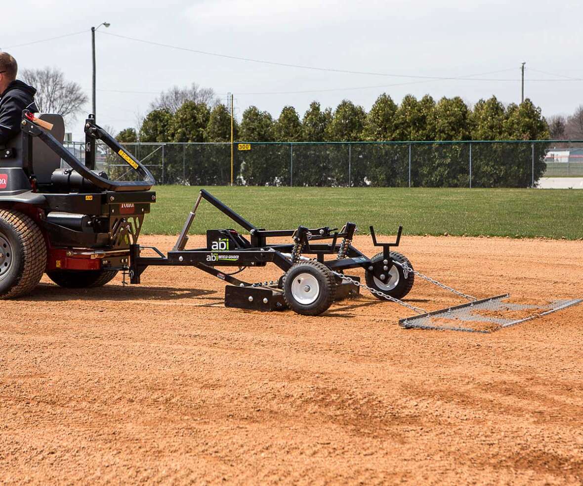 ABI Infield Grader Lawn Mower Infield Grader