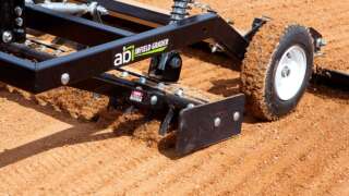 Pull Behind ABI Infield Groomer For Lawn Mowers