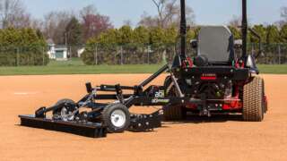 Pull Behind ABI Infield Groomer For Lawn Mowers