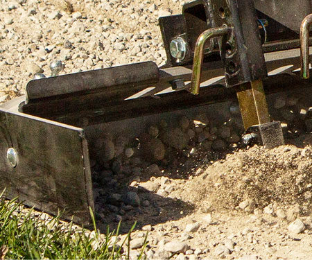 ABI Rascal Mini-Box Blade Gravel Driveway