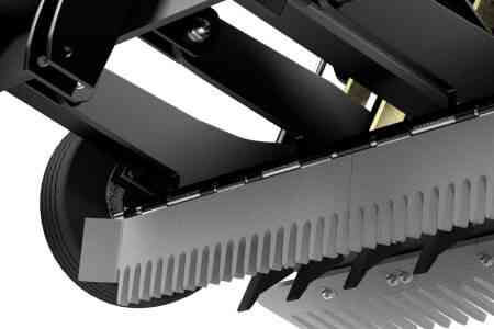 Leveling Blade w/ Hinged Rock Teeth