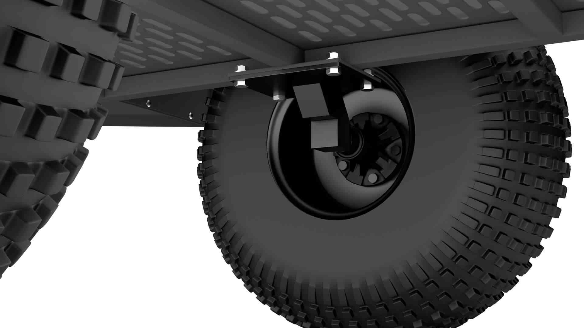 ABI Rebel Trailer - Wheel Mount