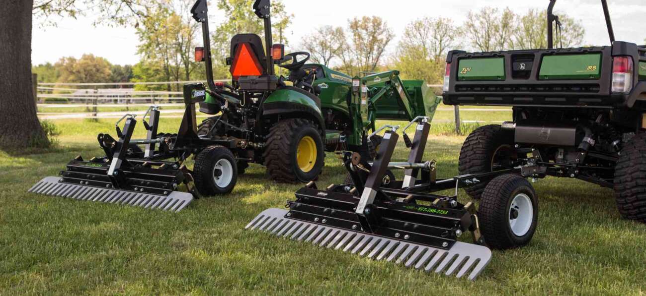 ATV & UTV Driveway Grader & Landscape Rake Gravel Rascal® Pro