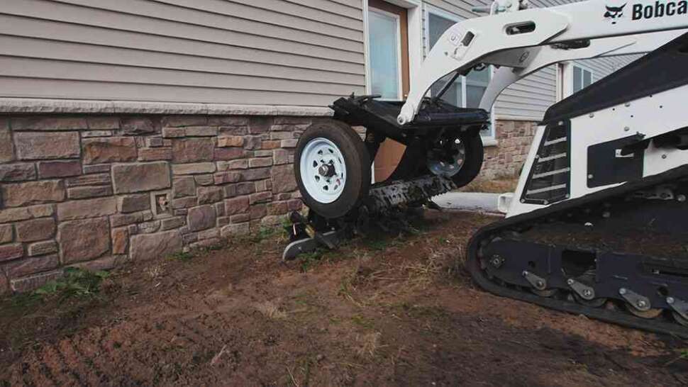 M3 Mini Skid Steer Power Rake