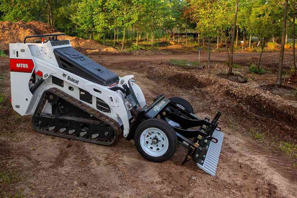 Mini SR Command Series – Mini Skid Steer Grading Rake