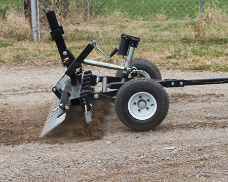 How to Grade A Driveway With an ATV/UTV or Lawn Mower Attachment