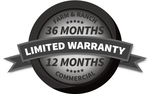 Limited Warranty For Farm, Ranch, and Commercial Tools