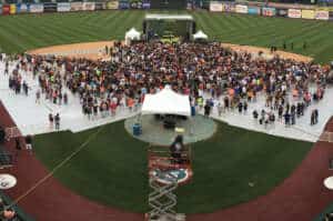 Four Winds Field - Concert Prep