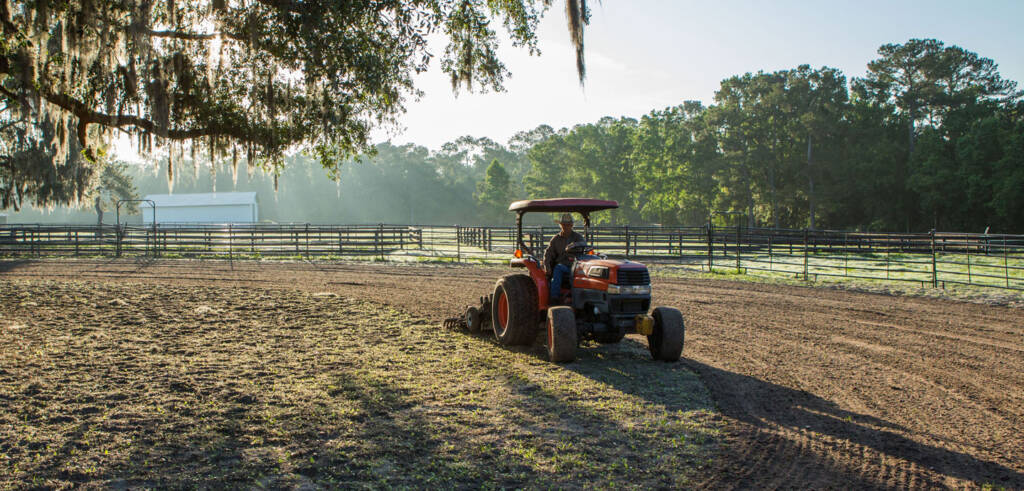 Tilling a Hobby Farm