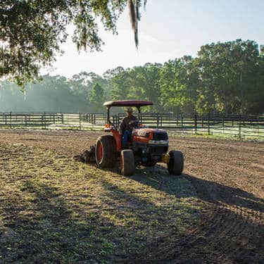 TR3 Rake ground preparation