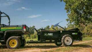 John Deere Gator small ground drive manure spreader for sale