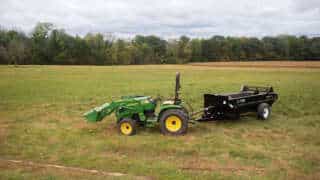 John Deere Tractor pull behind 125 PTO Manure Spreader