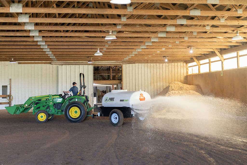 ABI Equine 550 Water Trailer - Watering Indoor Arena