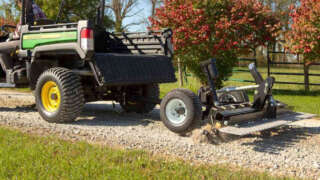 ATV/UTV ABI Gravel Rascal Pull Behind Gravel Driveway Rake