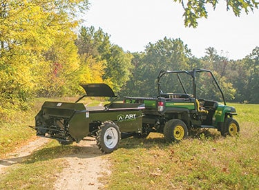 50 ft³ Compact Manure Spreaders By ABI Attachments