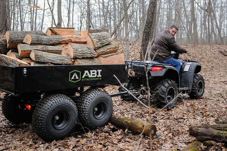 ABI Workman XL – Dual Axle ATV Dump Trailer