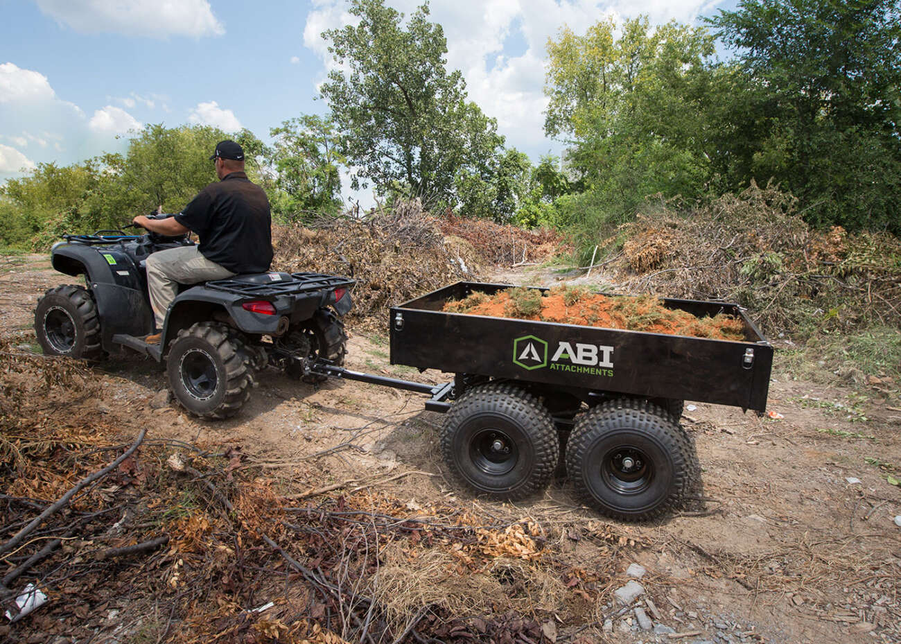 ATV Dump Trailer Workman XL ABI Attachments