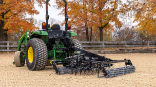 ABI SportPro M5 – Premier Equestrian Edition: Tractor Arena Groomer for Sand Footing with Additives