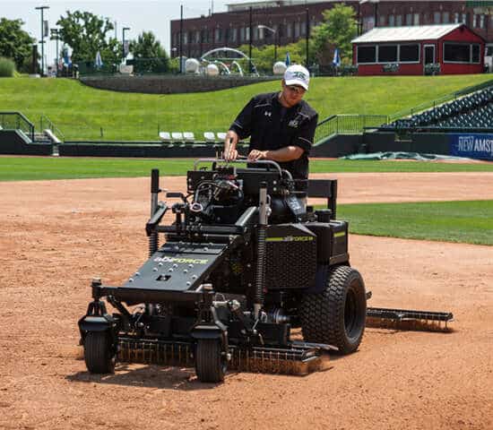 The ABI Force finishing sports turf