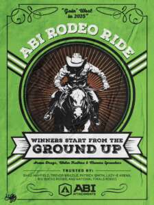ABI Rodeo Ride 2025 Poster