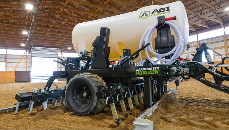 Side view of a Dragmaster Horizon indoors